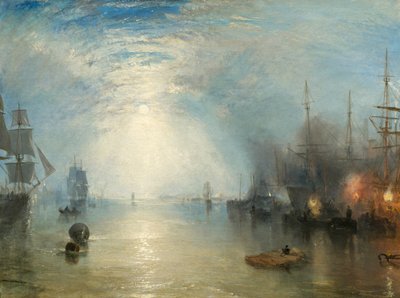 Keelmen Heaving in Coals by Moonlight by Joseph Mallord William Turner